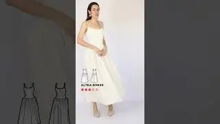 3 Intermediate dress sewing pattern ideas!! 🌸🌸