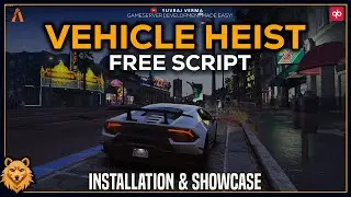 [QBCore/ESX] Vehicle Heist Script | QBCore Framework | Free FiveM Script | Heist Mission Script