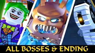 LEGO Dimensions - All Bosses & ENDING - YouTube