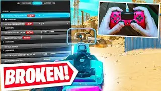 *NEW* MW3 AIM ASSIST Settings make CONTROLLER Players Overpowered! 🎮 (MW3 Best Settings)