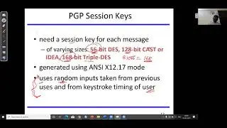 E Mail Security Part2 and Introduction to IP Security
