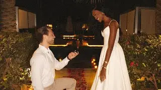 Interracial couple best proposal moments💍💞