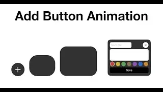 SwiftUI: Button Animation with Dismiss Gesture + more