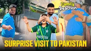 My Family Epic Reaction 😂 | Surprise Visit To Pakistan ❤