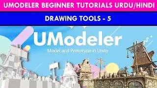 Drawing Tool Umodeler#5 | Modeling in unity with umodeler