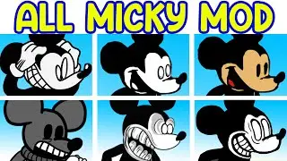 Friday Night Funkin' - All Mickey Mouse Mod (FNF Mod) (Creepypasta Horror EXE)