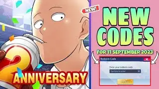 One Punch Man Code 11 September 2023 || OPM Road to Hero 2.0 Codes