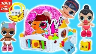 КУКЛЫ ЛОЛ КАК НЯНЯ! Куколка НЕ ХОЧЕТ СЛУШАТЬСЯ! Мультик + РАСПАКОВКА лол декодер! TOYS AND DOLLS