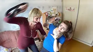 МАМА НАБРОСИЛАСЬ на БЕРЕМЕННУЮ ШКОЛЬНИЦУ но ПОТОМ они ПОМИРИЛИСЬ. Юрий Благополучный