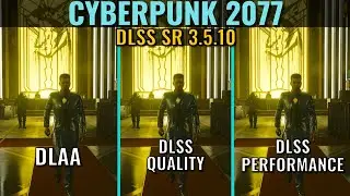 Cyberpunk 2077 - DLSS SR 3.5.10 - RTX 3070 - 1440p