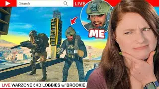 STREAM SNIPING My GIRLFRIEND in Warzone Was BAD...