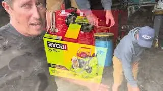 Ryobi 2900 2.5GPM Pressure Washer Full Review & Use