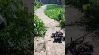 Traxxas stampede close call