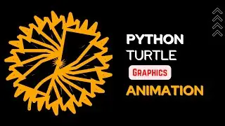 Python Turtle Graphics Tutorial || Python Graphics Animation || Python Turtle - #4
