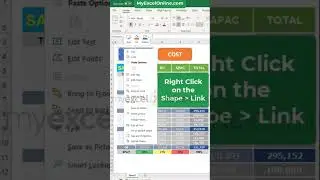 Easy Hyperlinks in Excel 💥 #excel #msexcel #shorts #myexcelonline