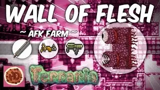 Terraria AFK Wall of Flesh Farm (1.3 bosses)