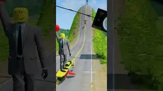 Skibidi Toilets & Speakermans Going Down to Spinning Speaker Trap Crush – BeamNG.drive