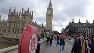 Exploring London | Walking to the Big Ben Clock Tower | United Kingdom 2022