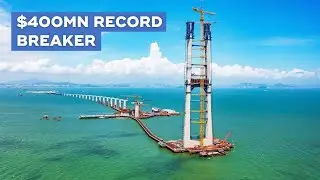Inside Taiwan's Record Breaking New Mega Bridge