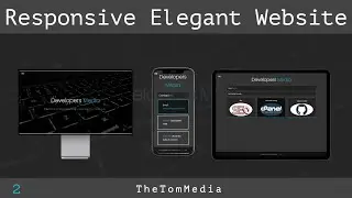 Responsive Elegant Website - Part Two