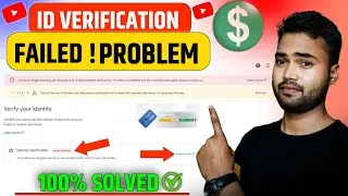 YouTube Monetization Disabled due to Adsense ID Verification Failed | Adsense Identity Verification