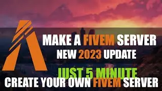 Make a FiveM Server in 2023 | Complete FiveM Roleplay Server in 5 Minutes | QBCore Framework