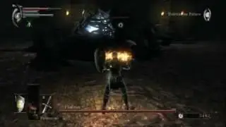 Demon's Souls 1-1 Boss Battle - Phalanx