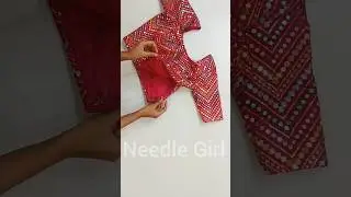 How To Attach Invisible Side Zip In Blouse/Crop Top 