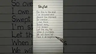 skyemane skyfall (slowed + reverb) lyrics #skyfall #lyrics #slowedreverb