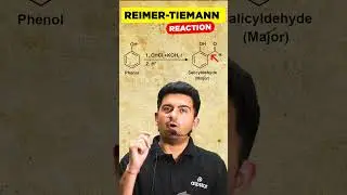 🔥Reimer Tiemann Reaction in 1 Minute | Super Trick  