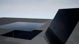UE4 Rain Particle + Rainy Surface Shader