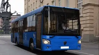 Как менялись автобусы на маршруте с1.Читать описание!