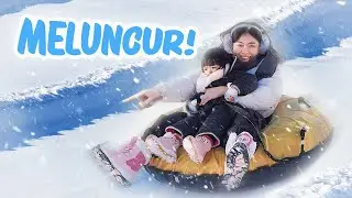 YUKA-CHAN MAIN SKI DI ATAS GUNUNG SALJU JEPANG! | a day in our life
