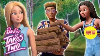 ¡RETO 24 horas SIN CELULAR con Barbie y sus amigos! 👩🚫📱| Barbie It Takes Two En Español Latino