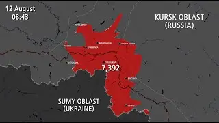 Ukraine Invasion of Russia: Kursk Attack – Every Hour [August 6-13]