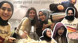VLOG 19: BAŞAKLAR İZLEMESİN/ YURTTA MAKARNA NASIL YAPILMAZ!!