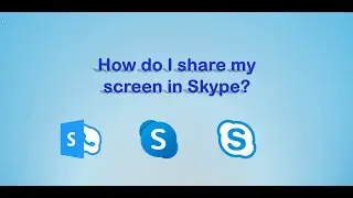 How do I start screen sharing during my Skype call  latest version