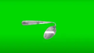 SPOON BENDING! 8 x telekinesis bent spoons animations on green screen - VFX for video Editing 
