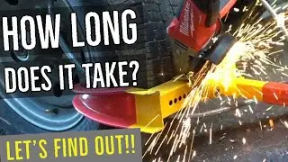 Milwaukee M-18 Cordless Grinder vs Heavy Duty 