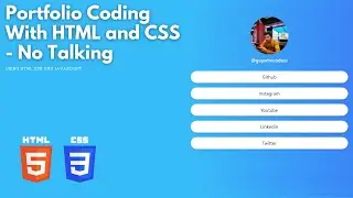 Portfolio - Using HTMl CSS - No Talking