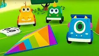 ПРЕМЬЕРА! Машинки Мокас и воздушный змей 🪁 🚕 НОВЫЕ мультики про машинки 2 СЕЗОН 1 СЕРИЯ