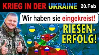 20.FEBRUAR: UNGLAUBLICHE AKTION - Ukrainer SCHNEIDEN RUSSISCHE TRUPPEN AB UND ZERSCHLAGEN SIE