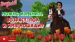 Изменить ВОЗРАСТ, ПОЛ и ИМЯ лошади в Star Stable | Спойлеры