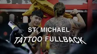 Give Away Winner Number 2 ST. Michael Fullback Tattoo  | Hendric Shinigami Best Tattoo Studio Bali