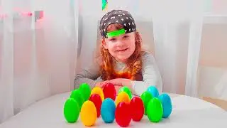 ИГРУШКИ МАШИНКИ СЮРПРИЗЫ в яйцах (Веселое видео для детей) канал David and Games