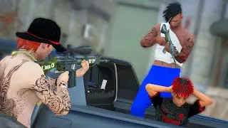 GTA V - VIDA DO CRIME - 🐊 LACOSTA ENTROU NA ROCINHA 👌 TUDO 3 👌 FIQUEI DE FRENTE COM O NEGAO 🤬 