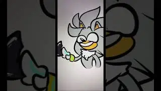 wiggly thing go brrr #sonic #sonicthehedgehog #silver #silverthehedgehog #sonicfandom #sonicart