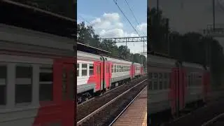 ЭД4М 0157/0266 пролетает маленковскую