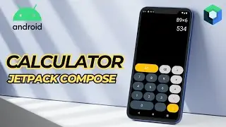 FULLY FUNCTIONAL CALCULATOR with Jetpack Compose - Android Studio Tutorial | PART 2 | Hindi/Urdu
