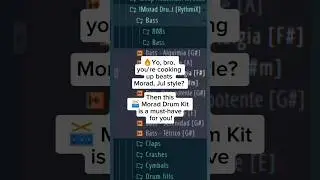 Morad Drum Kit x Jul Morad Drum Kit x Rhove Drum Kit 